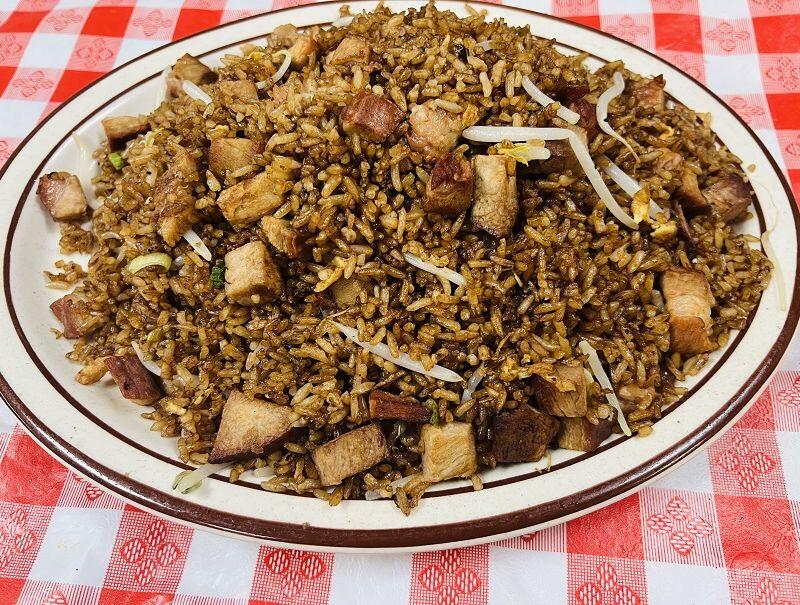 V-Arroz Frito con Cerdo Asado