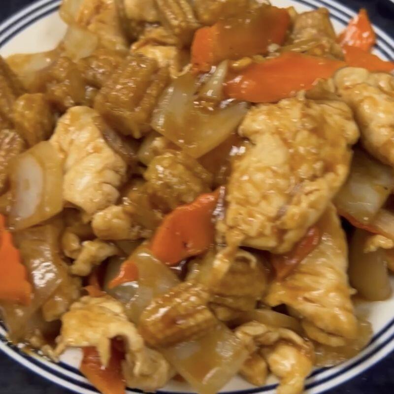V-Pollo con Jojotos Chino